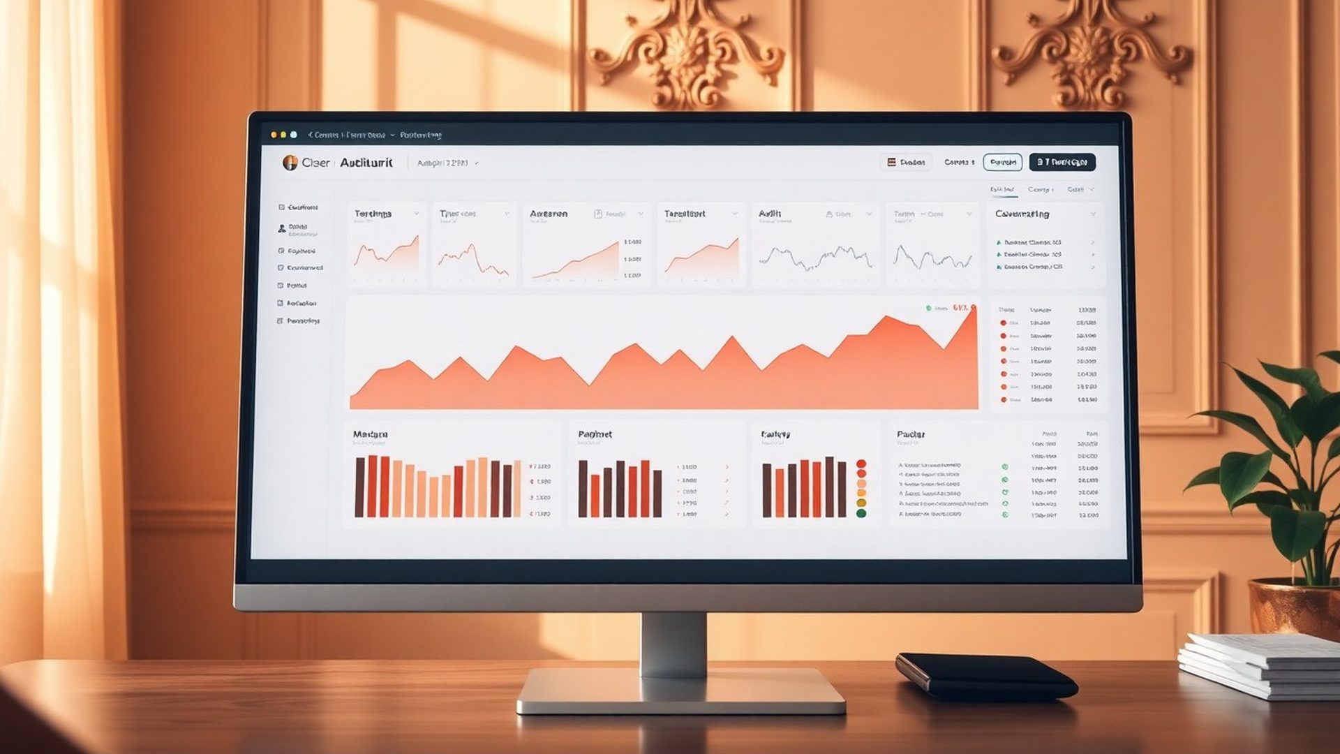 Náhled dashboardu platformy Horák a Novák s auditním logem obchodů